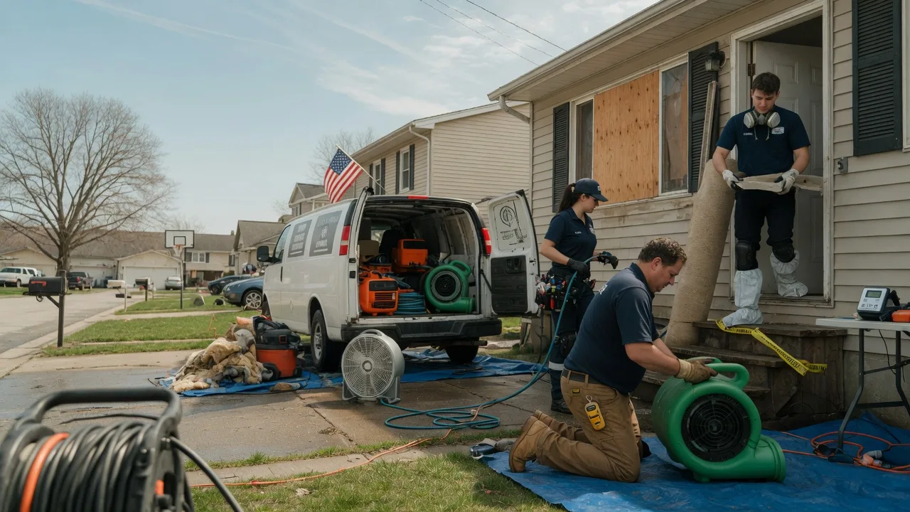Water Damage Restoration in Shirley, NY near me